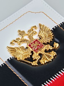 YG Обложка на паспорт Триколор A-076