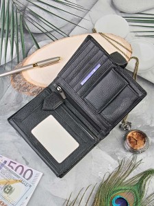 YK Обложка для документов+кошелек "001-208-3240" б/н (нат. кожа) 