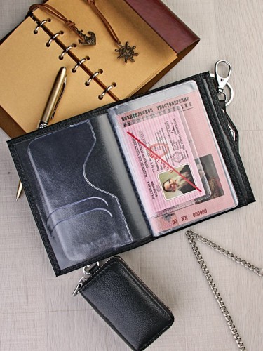 YG-070 Обложка на автодокументы с паспортом