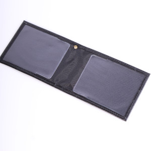 Обложка на удостоверение Ветеран боевых действий гербом (матовая) 